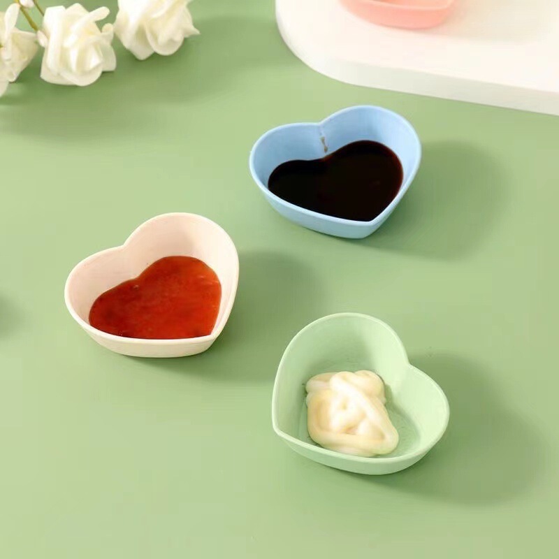 ハムスターフードボックスプラスチックラブプレートハート型かわいいミニボウルペットミニフードボウルハムスターディッシュ|undefined