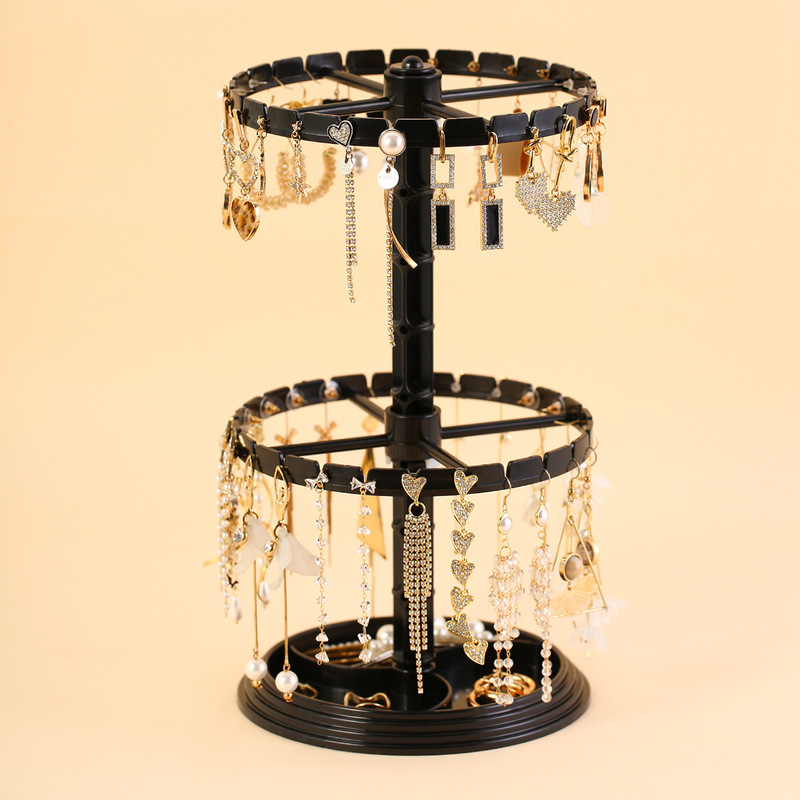 Desktop Rotatable Detachable Earrings Display Stand Bracelet Necklace Storage Multi-Functional Jewelry Display Stand