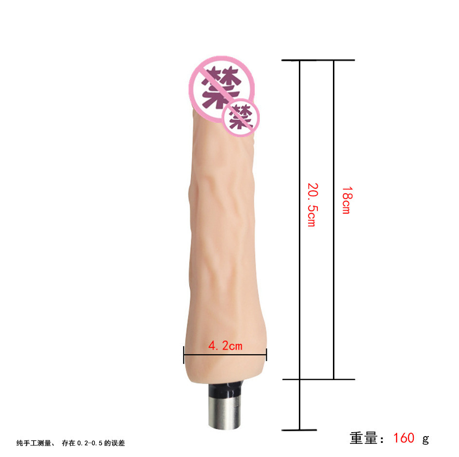 Accesorios de cañón telescópico femenino cristal transparente tras patio suave conector de cañón de tres agujeros analógico artículos para adultos