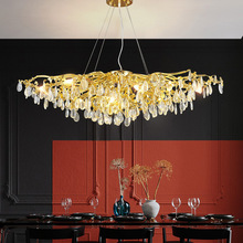 輕奢水晶吊燈后現代創意客廳餐廳卧室設計師樣板房別墅個性裝飾燈