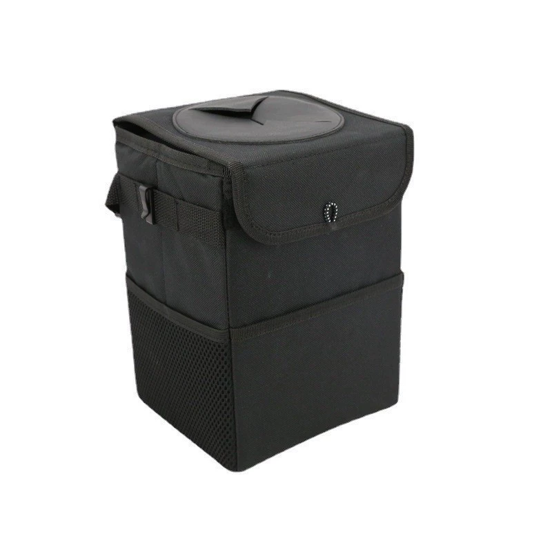 Garbage can for auto, storage box, folding bike for car
