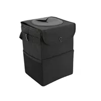 Garbage can for auto, storage box, folding bike for car