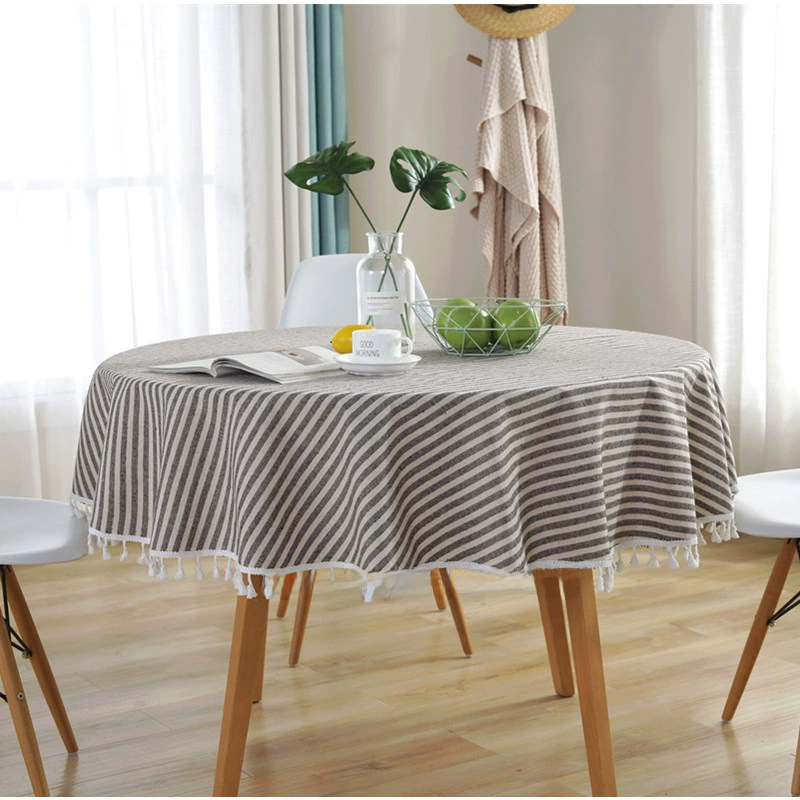 乐轩秀 Nordic Simple Bamboo Jie Ji Ji Ji Sittic Flum Circular Tablecloth wholesale INS Windmuta Maitai Flat Cover