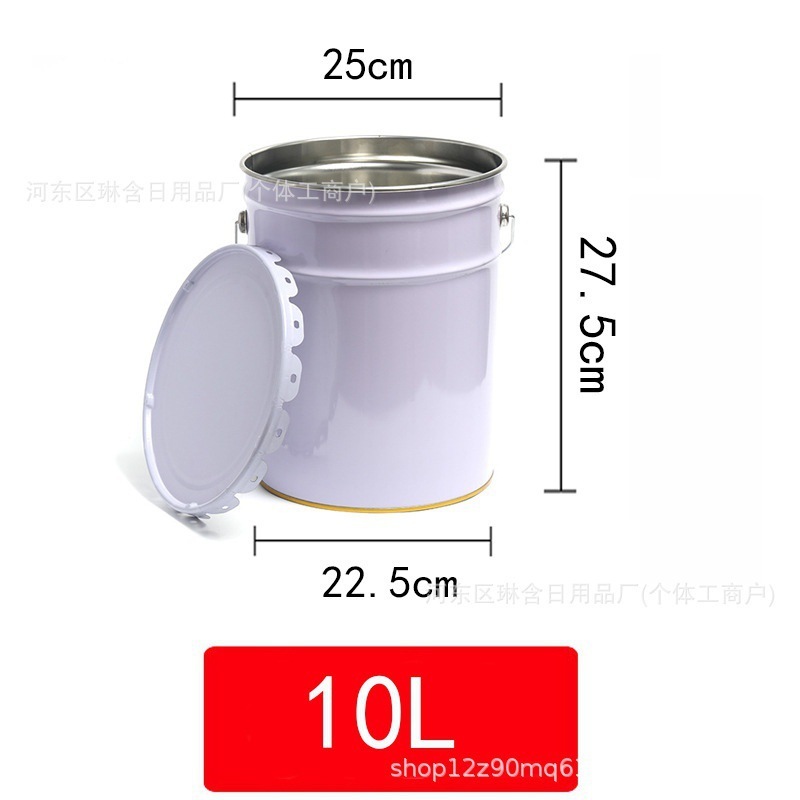 超厚焚烧桶大容量铁桶油漆桶 防锈水桶 马口铁不锈烧|undefined