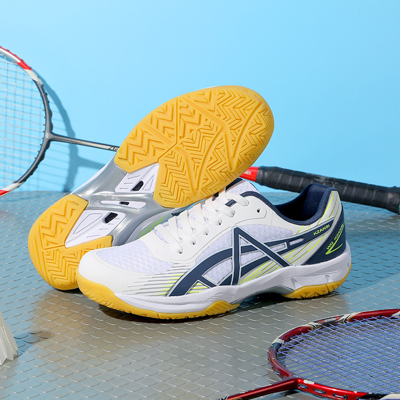 Zapatos de tenis casuales transfronterizos para hombres y mujeres, zapatos de tenis de mesa, zapatos de bádminton de entrenamiento de combate real, zapatos de bádminton de mujer