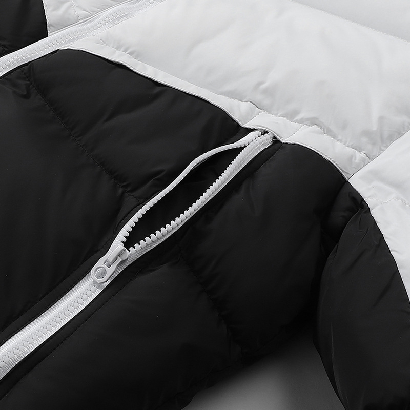 Comercio exterior transfronterizo nuevos hombres de invierno chaqueta acolchada de algodón para hombres marca de moda chaqueta deportiva abajo algodón engrosado cálido chaqueta acolchada de algodón hombres