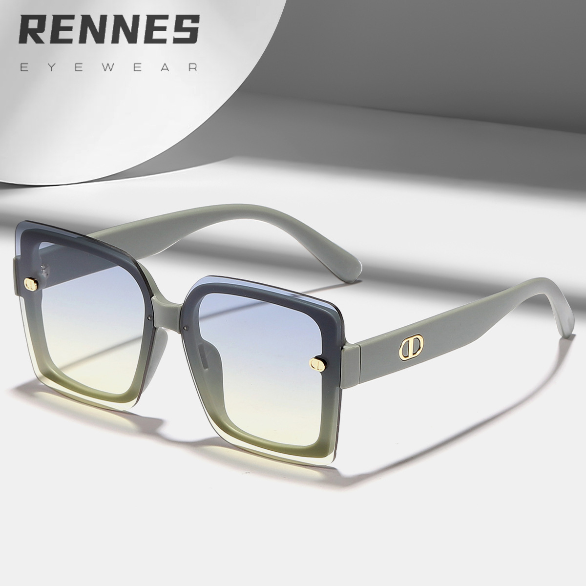 Gafas de sol atmosféricas y cómodas, viajes de moda, productos elegantes, gafas de sol nobles magníficas, conductor deportivo, ultravioleta 7702