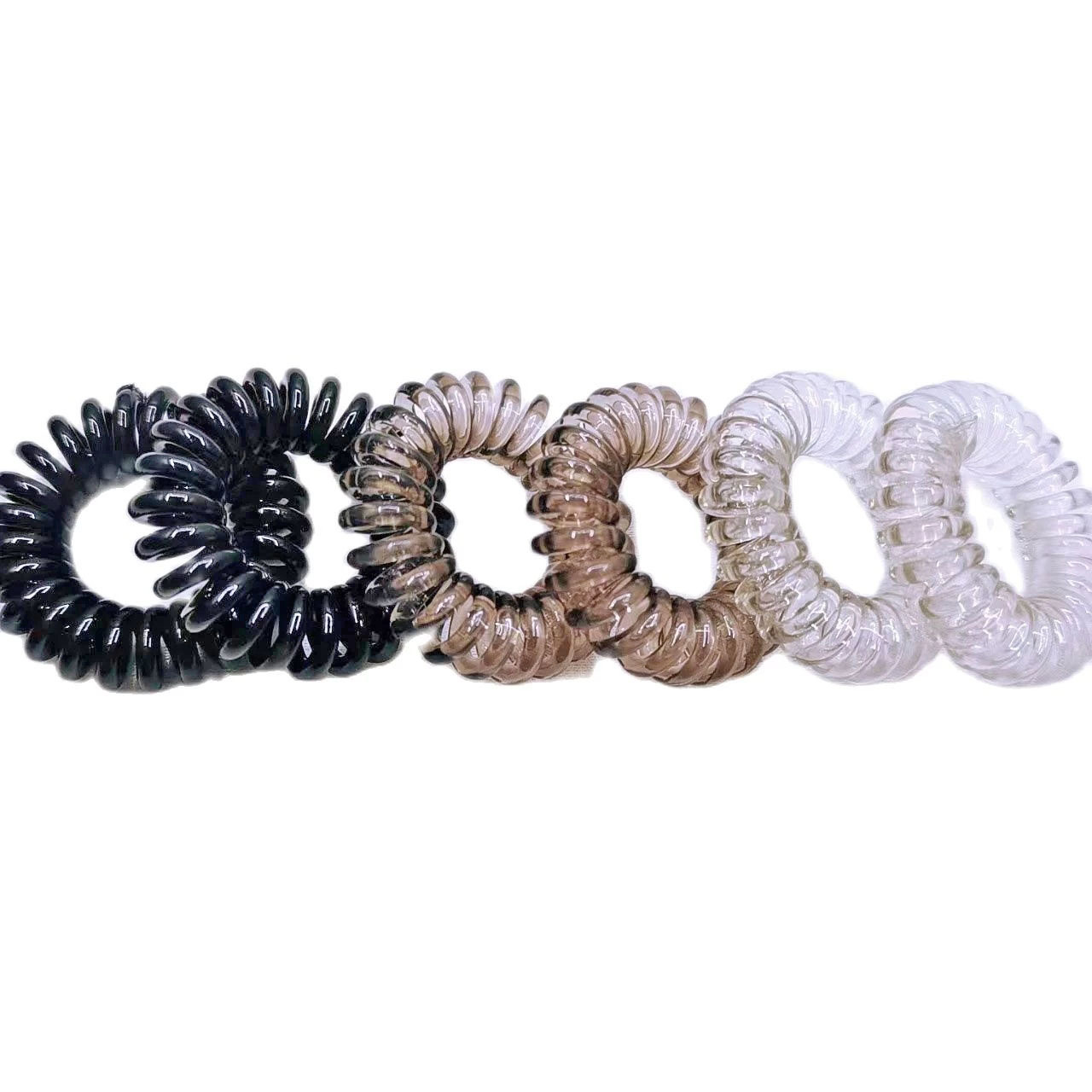 Wholesale Women's Simple Style Solid Color Tpu Hair Tie Nihaojewelry