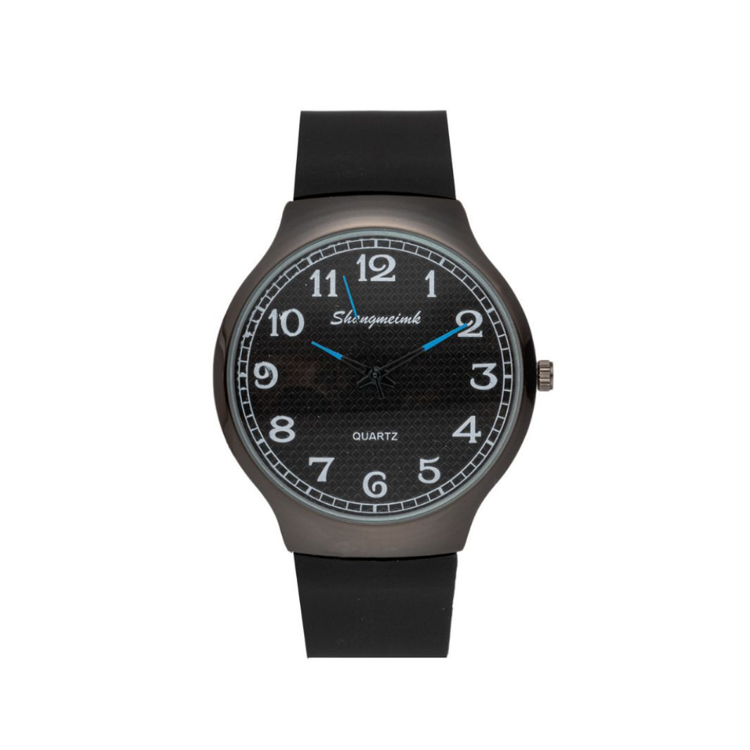 Men's Quartz Watch Silicone Strap Casual Style For Men_voghion.com