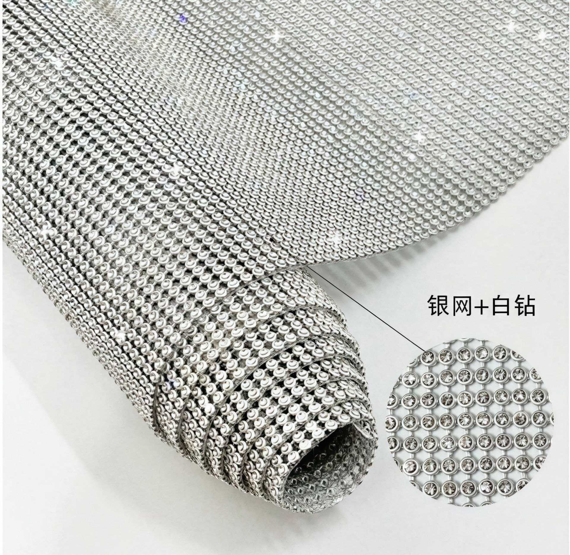 3mm taladro completo de aluminio de malla de goma de malla de patrón autoadhesivo taladro diy accesorios de joyería taladro taladro decoración del hogar taladro de malla de agua