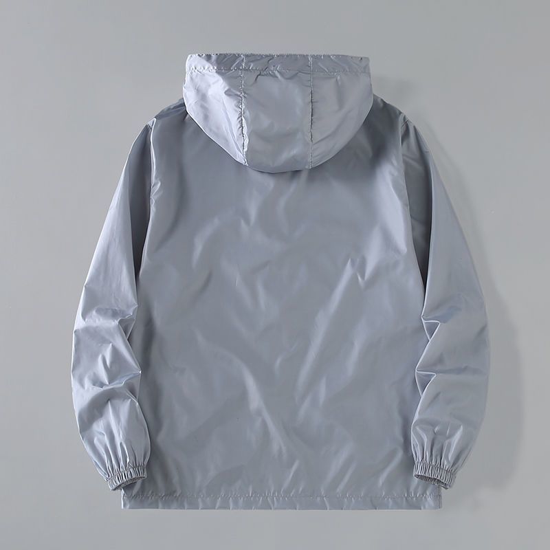 Sun Protection Clothing for Men in Summer, Ice Silk, Breathable, Light, Cool, Loose, Trendy, Casual Sun Protection Clothing, Men's Thin Jacket