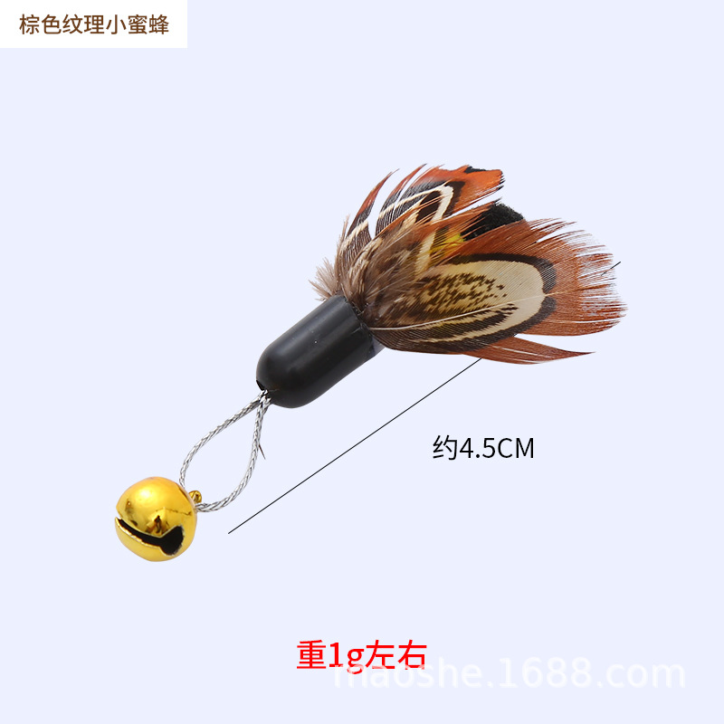 다크 브라운 질감 꿀벌