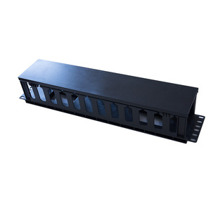 2U 12-slot Plastic Cable Management Rack