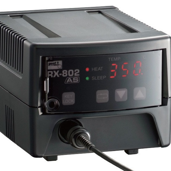 供应日本固特GOOT防静电烙铁焊台 RX-802AS现货无铅焊台