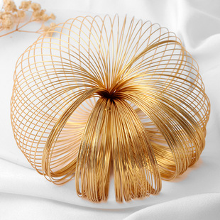 ӛ��䓽zȦ18K����ɫ diy������鴮���@��0.6*60mm14K�����CȦ