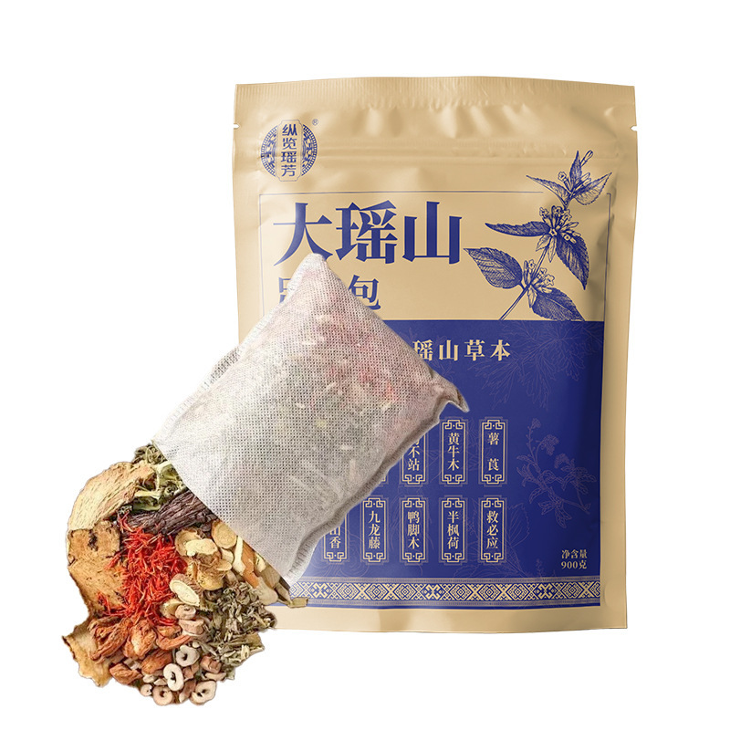 生姜よもぎ花椒足湯パック、老生姜よもぎ葉紅花四味足湯薬パック、乾燥生姜三味足湯パック|undefined