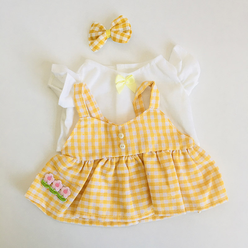 No. s Beier Lulu ropa 30cm conjunto oso muñeca ropa hecha a mano oso de peluche muñeca regalo para niñas