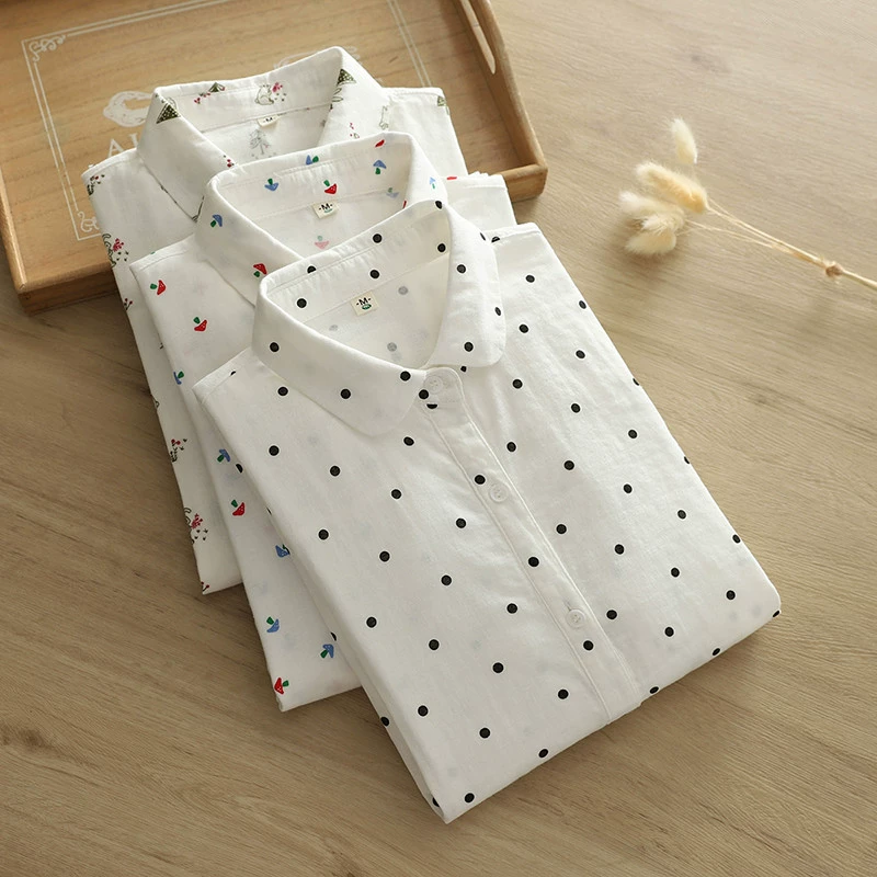 Блузка-кардиган с длинными рукавами из двухслойной пряжи с кроличьим мультяшным принтом в Корейском стиле оптом