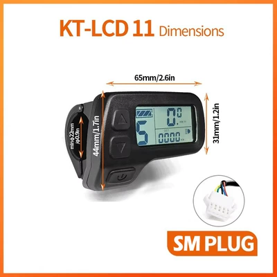 Velosiped üçün Kunteng Kt-Lcd11 LCD alət/SM konnektoru