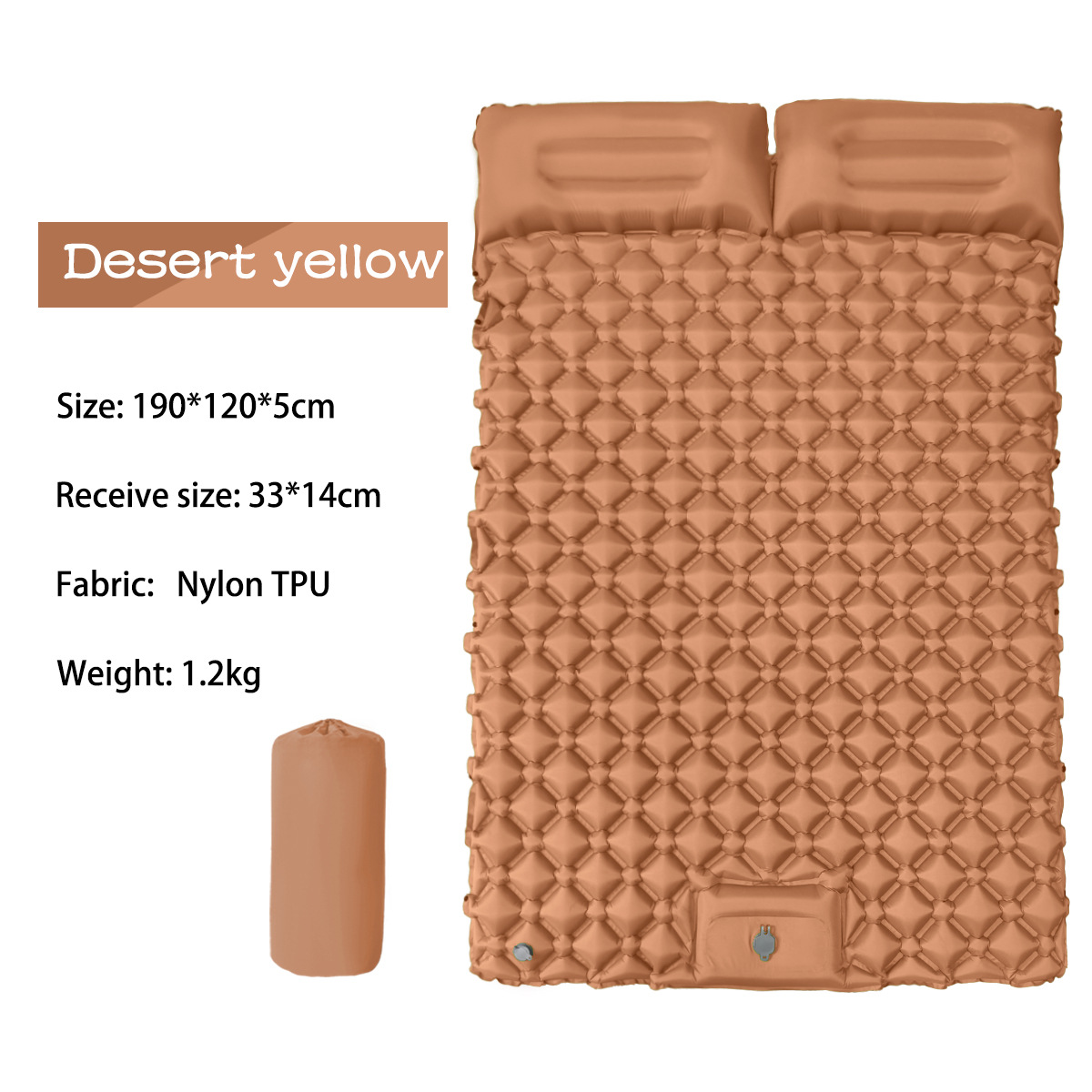 LT09 데저트 옐로우 풋 모델(베개 포함) [OPP 가방]