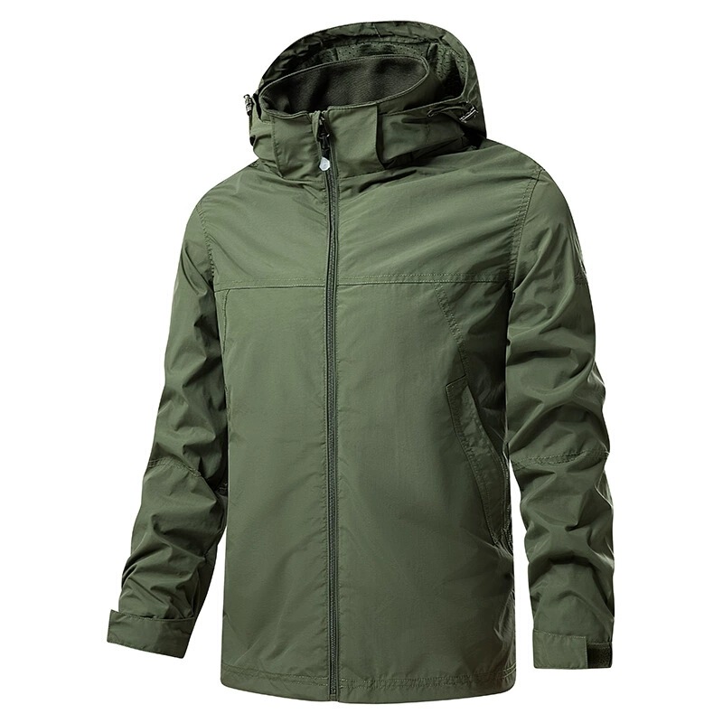 Cross-border Spring and Autumn Outdoor Jacket Men's Jacket Three-proof Sports Jacket Windproof Waterproof Scratch-proof Factory Outlet