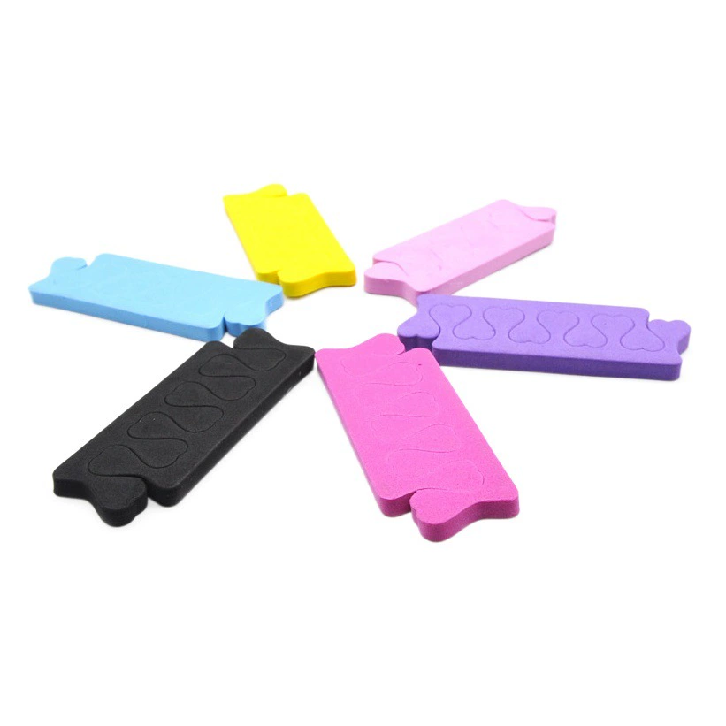 Дизайн ногтей EVA губка разделитель пальцев ног хлопок любовь разделитель пальцев мягкий и легкий дизайн ногтей СПИД оптом