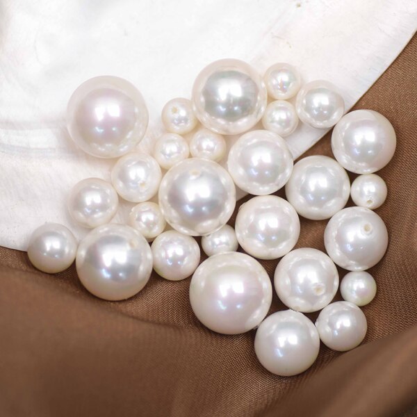 colorful glass beads pearl