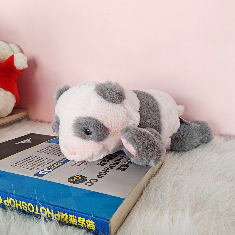 AURORA lindo cachorro de panda peluche muñeca panda muñeca niño regalo de cumpleaños muñeca al por mayor