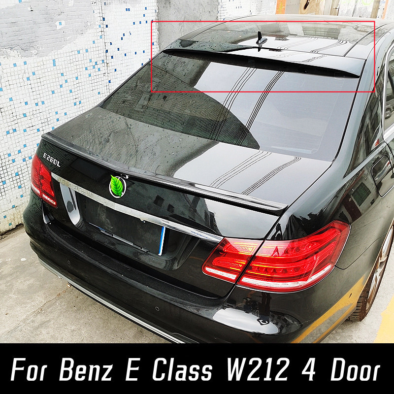 Suitable for Mercedes-Benz E-Class 08-15 W212 Top Wing Mercedes-Benz Rear Wing W212E200260 Modified Fixed Wing