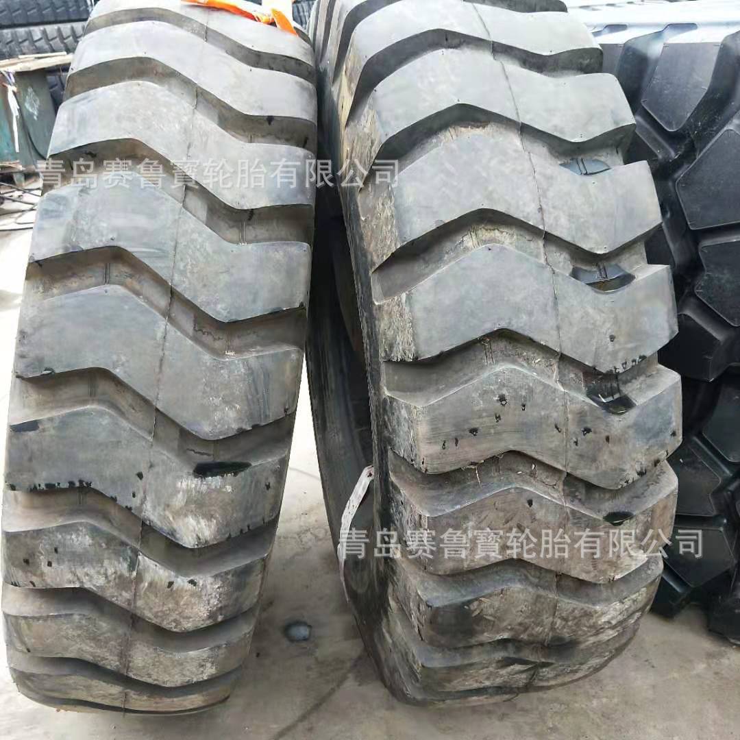 装载机轮胎 18.00-24  大波浪花纹   加厚  斜交工程机械轮胎