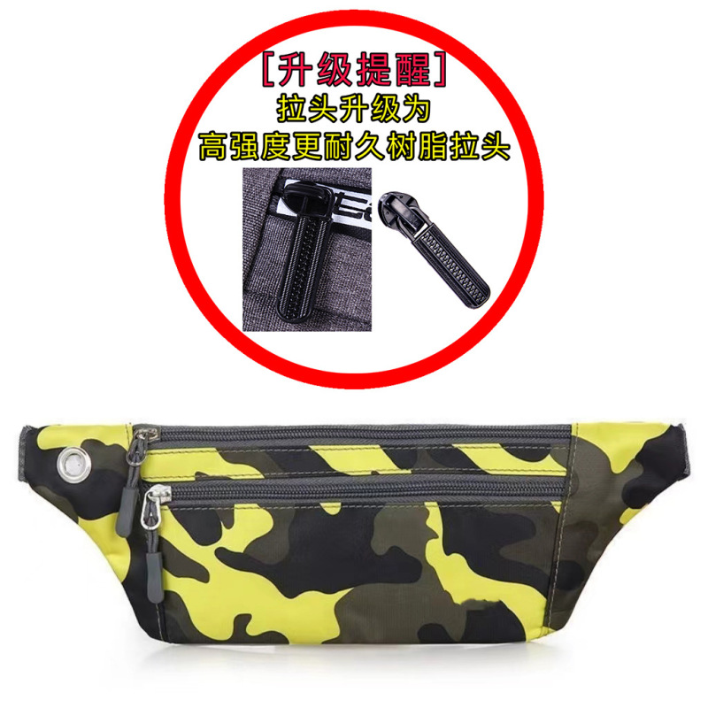 メーカー卸売り肌着ウエストバッグ迷彩格子純色シンプル財布運動ステルス携帯電話小銭入れ|undefined