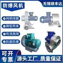 4KW变频防爆风机 3kw可调速高压防爆引风机 油雾分离配套防爆风泵