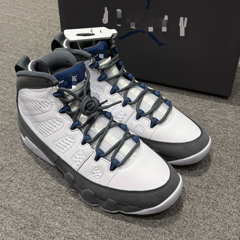 High-quality AJ 9 high-top basketball shoes for men, student training sneakers, fashionable replica of Jordan 9 Air Jordan