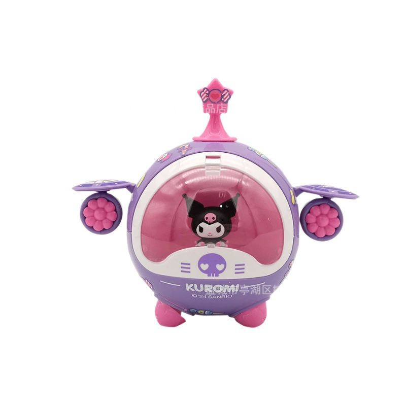 潮昇 Sanrio, hello kitty, spaceship, constructor, airplane, toy, capsule toy, Cinnamoroll