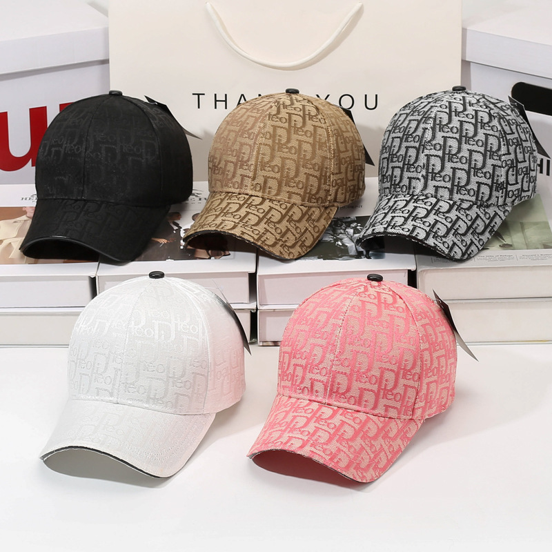 Nueva gorra de béisbol con bordes anchos simple ocio versátil gorra de lengua de pato europea y americana retro tendencia gorra de cuatro estaciones al por mayor