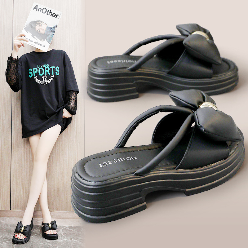 Sandales S3116, mules noires à talons hauts, tendance été, chaussures respirantes et élégantes pour femmes, rehaussantes._voghion.com