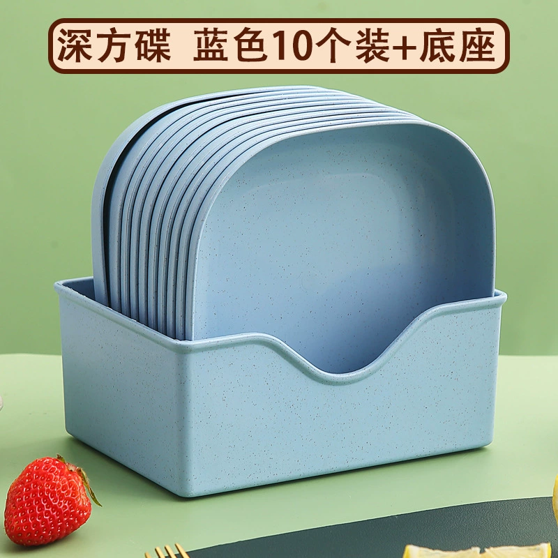 Geometric Plastic Cute Desktop Trash Bin, Home Small Waste Can, Decorative Shapes & Colors