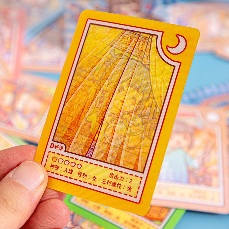 小麻薯卡牌多元宇宙盲袋珍藏卡片盲盒可爱人物趣味收集卡纪念卡片