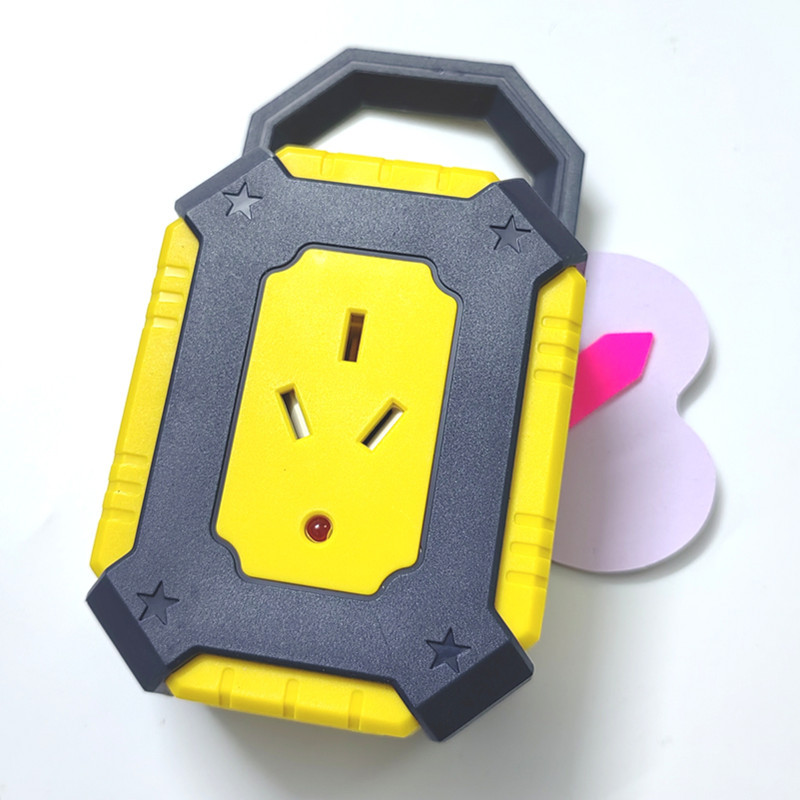 接线板电源排插座24孔安全门灯大功率插板手提式移动插排家用创意