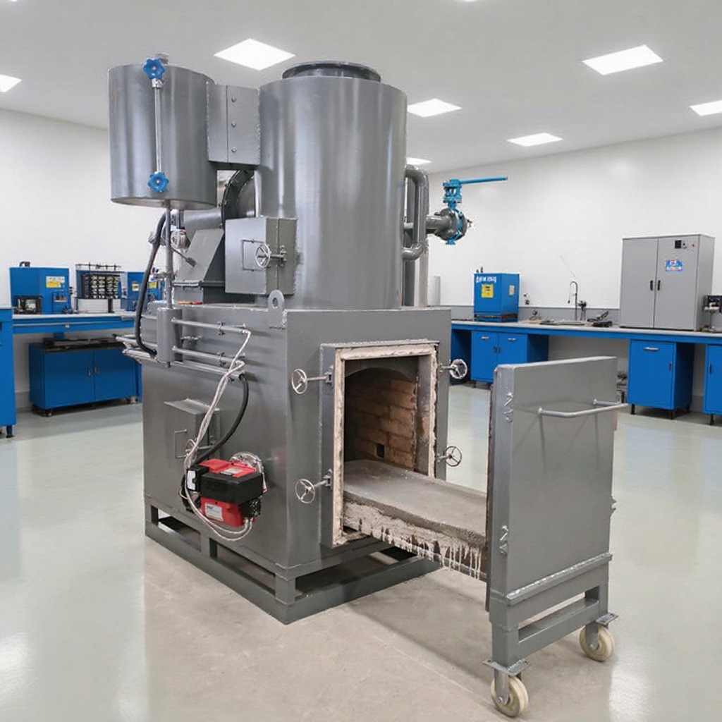 养殖场猪禽牛羊无烟焚烧炉 屠宰场畜禽内脏焚烧炉 高温热解焚烧炉