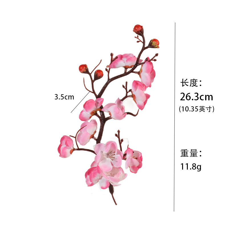 뾰족한 매화 핑크