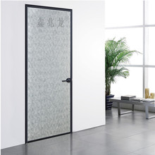 23极窄生态玻璃门铝型材铝合金厨房长虹玻璃门主框副套门扇铝封边