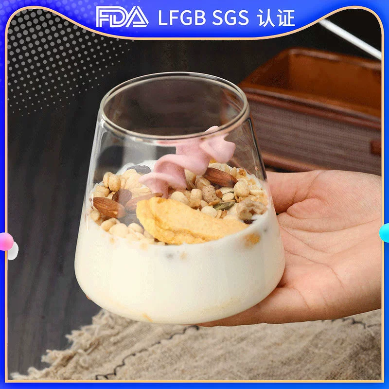 Виски пивной кружки сети красный завтрак молочные чашки ins творческие мороженое Fuji Mountain стакан стекла