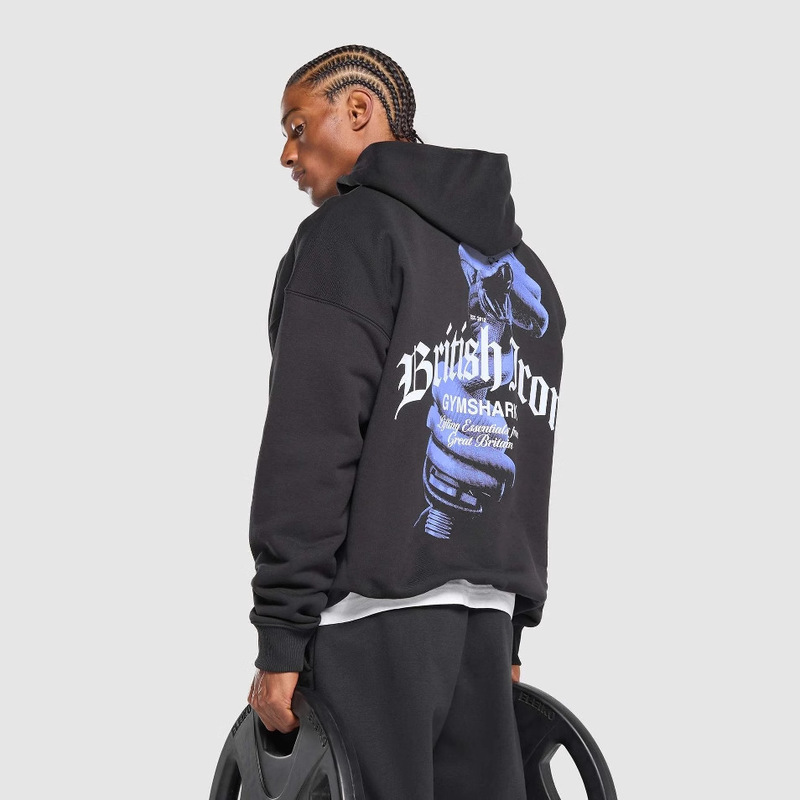 gymshark Shark Classic Hoodie Fitness Sports Men's and Women's 380g Heavy terry vests Autumn and Winter gymshark Shark Classic Hoodie Fitness Sports Men's and Women's 380g Heavy terry vests Autumn and Winter