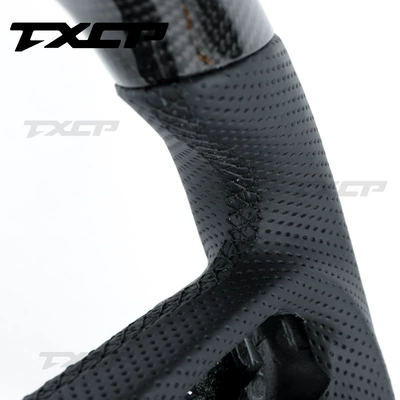 Fiber Perforated Leather Steering Wheel – Steering wheel