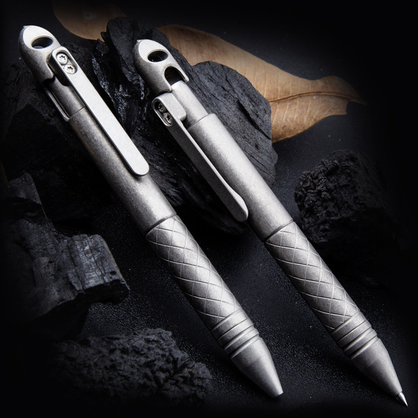 Titanium alloy boring tactical pen business office writing and…