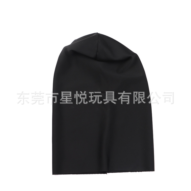 SM Erotic Hood Mask, Breathable Nylon Eye-Opening Design, Elastic Slip-On Adult Headgear — detail image 8