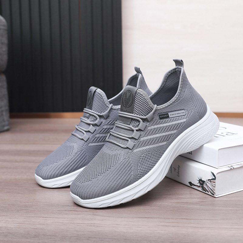 Scarpe da running uomo con suola morbida per anziani_voghion.com