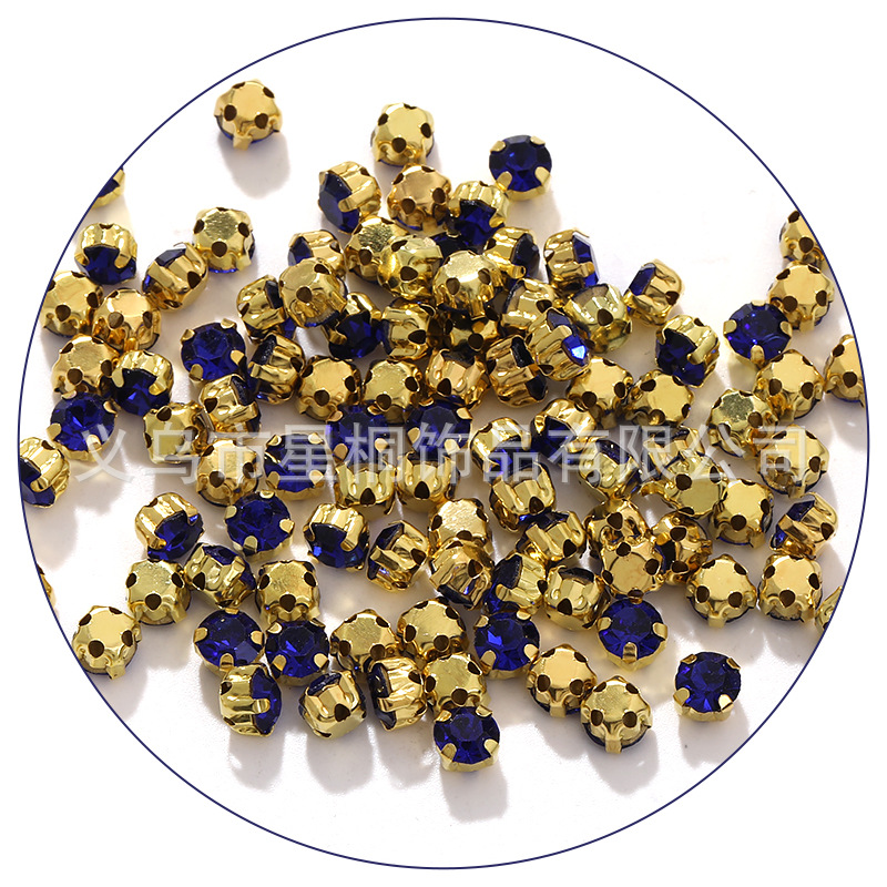 Dark blue (gold base)