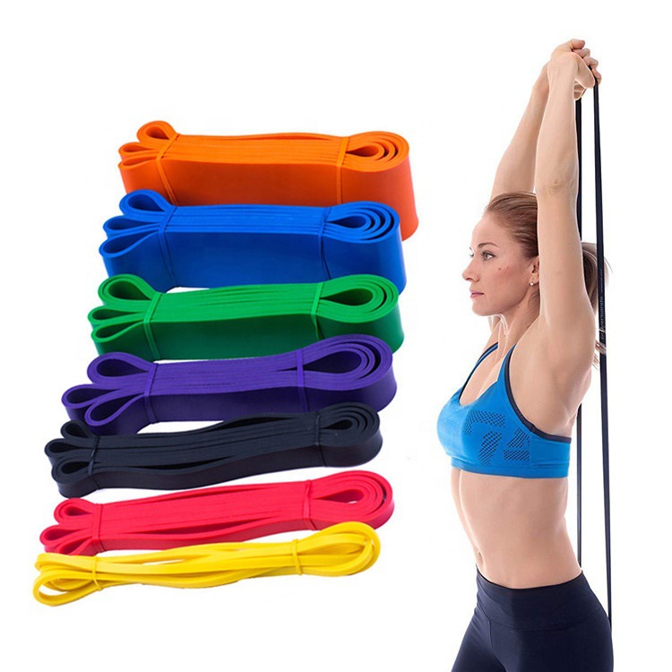 2080 banda de resistencia latex yoga fitness pull Ring entrenamiento de fuerza entrenamiento de los hombres pull-up stretch Assist